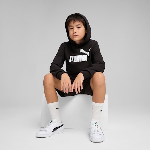 Sudadera con capucha Essentials No. 1 Logo II juvenil, PUMA Black, large-MEX