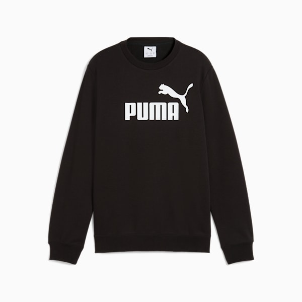 ESS No. 1 Logo Crew Youth, PUMA Black, large-MEX