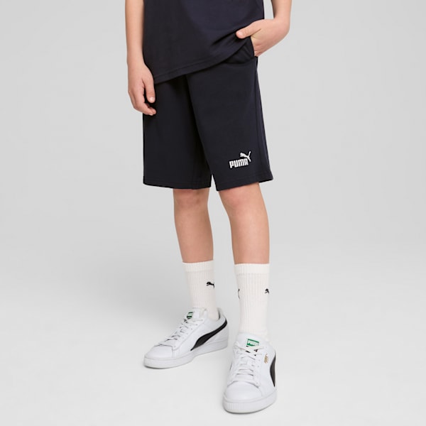 ESS No. 1 Logo Jersey Shorts Youth, New Navy, large-ZAF