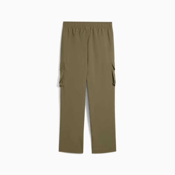 ESS No. 1 Logo Woven Cargo Pants Youth, Loden Green, large-ZAF