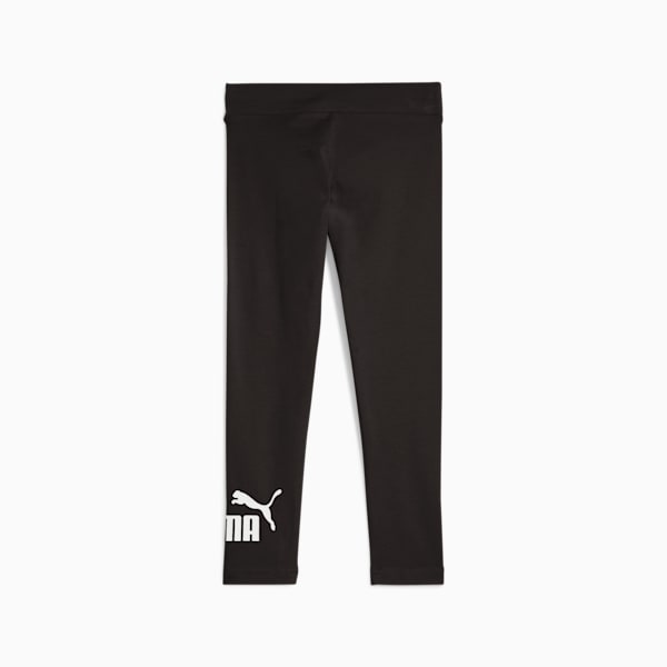 ESS No. 1 Logo Leggings Kids, PUMA Black, large-ZAF