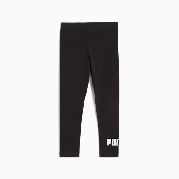 ESS No. 1 Logo Leggings Kids, PUMA Black, large-ZAF