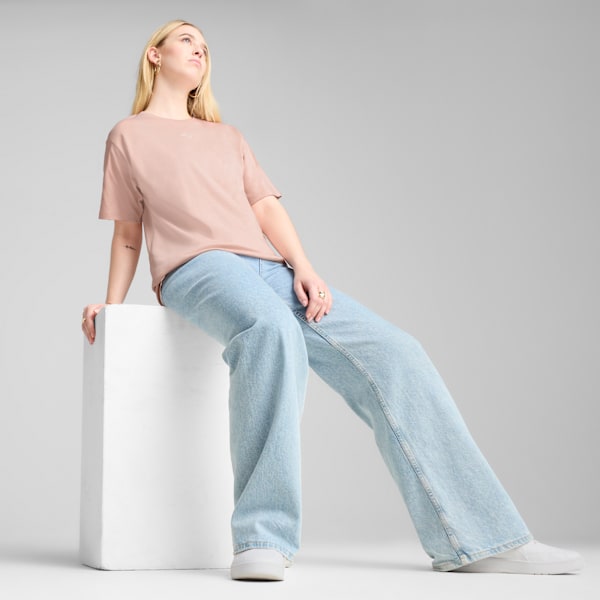 Remera holgada Essentials para mujer, Rose Quartz, large-ARG