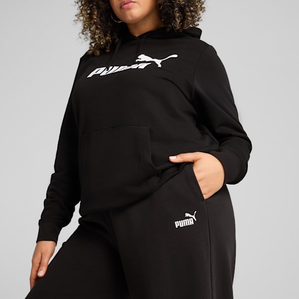 Pantalones Essentials Small No. 1 Logo Comfort para mujer, PUMA Black, large-ARG