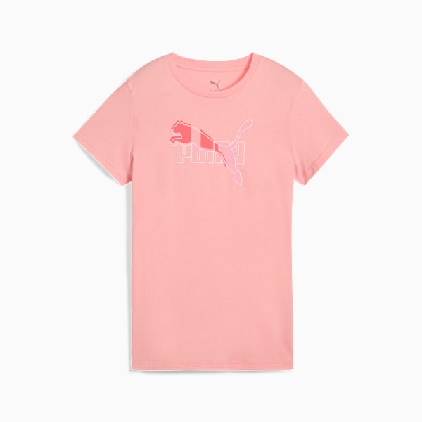 Camiseta ESS LOGO LAB Mujer, Pink Fruit, large-MEX