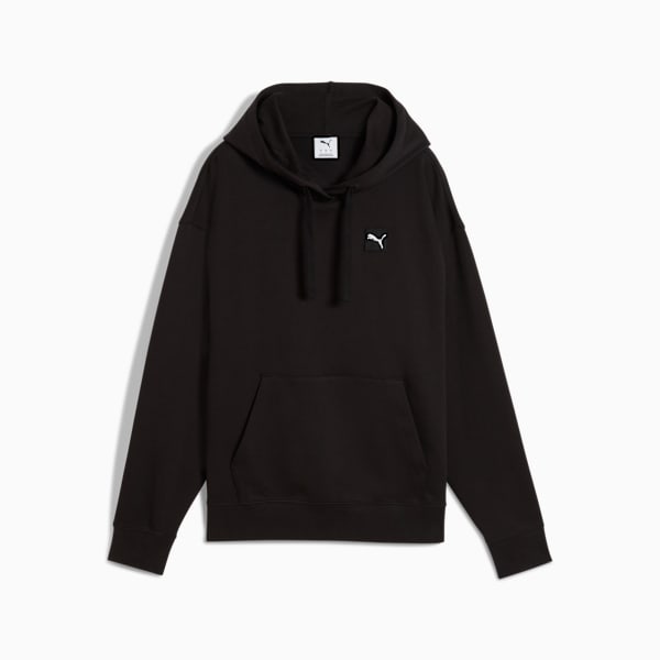 Buzo con capucha Essentials ELEVATED Comfort para mujer, PUMA Black, large-ARG