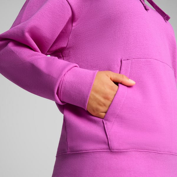 Sudadera con capucha Essentials ELEVATED Comfort para mujer, Wild Berry, large-MEX