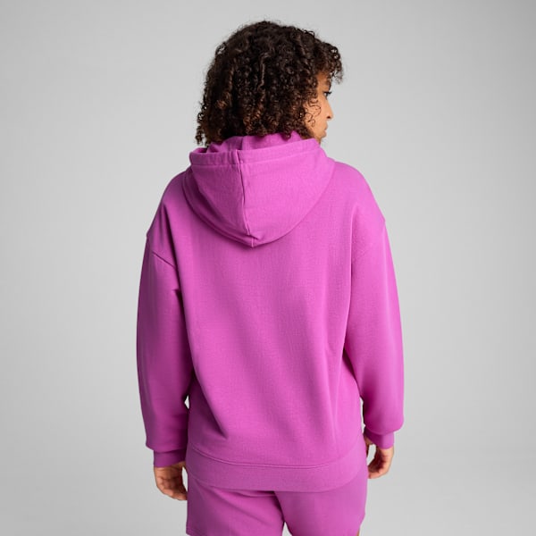Sudadera con capucha Essentials ELEVATED Comfort para mujer, Wild Berry, large-MEX