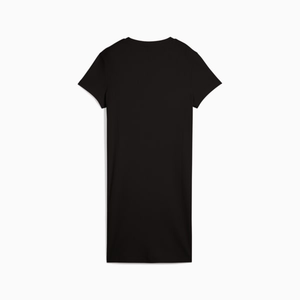 ESS ELEVATED Bodycon Rib Dress Women, PUMA Black, large-ZAF