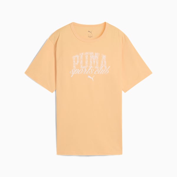 Playera holgada PUMA Class para mujer, Almost Apricot, large-MEX