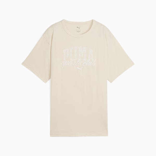 PUMA CLASS Relaxed Tee Women, Alpine Snow, large-ZAF