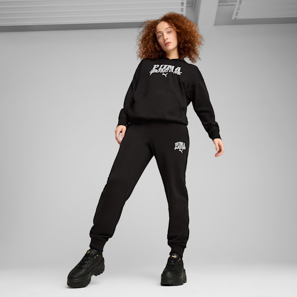 PUMA CLASS Comfort Sweatpants Women, PUMA Black, large-ZAF