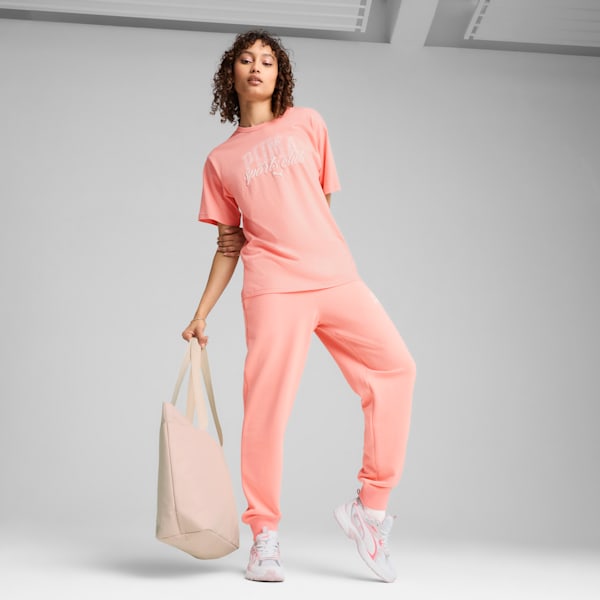 Pants PUMA CLASS Comfort para mujer, Pink Fruit, large-MEX