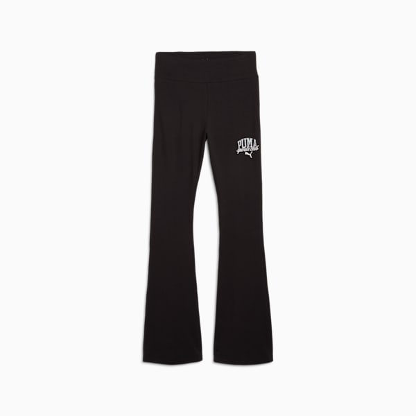 PUMA CLASS High-Waist Flared Leggings Women, PUMA Black, large-ZAF