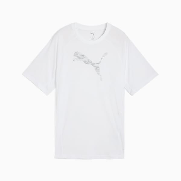 Evostripe Relaxed Tee Women, PUMA White, large-ZAF