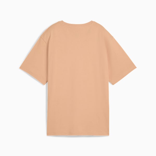 HER Graphic Relaxed Tee Women, Warm Beige, large-ZAF
