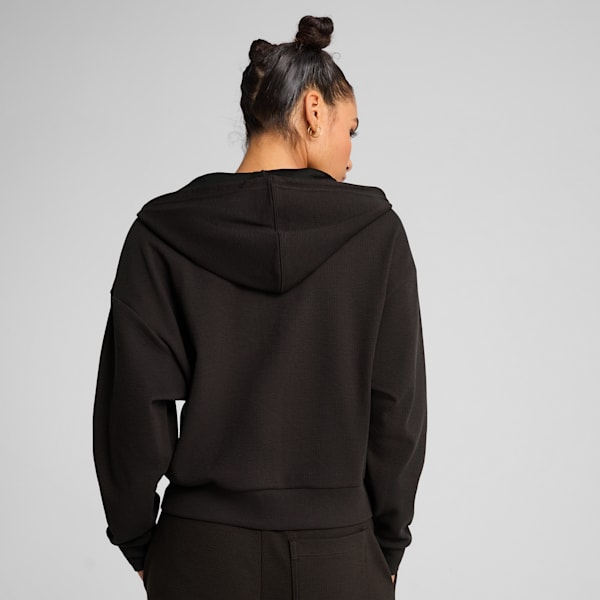 Campera corta HER para mujer, PUMA Black, large-ARG
