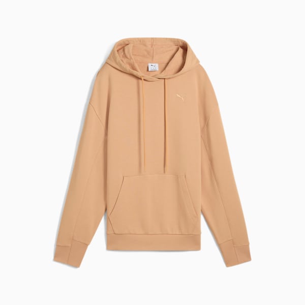 Buzo holgado con capucha HER para mujer, Warm Beige, large-ARG