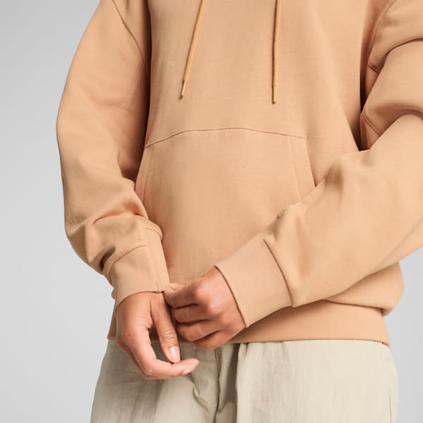 Buzo holgado con capucha HER para mujer, Warm Beige, large-ARG