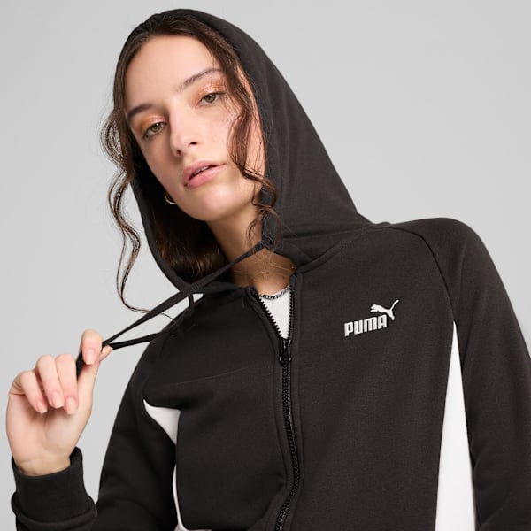 Hooded Sweat Suit Women, PUMA Black, large-MEX