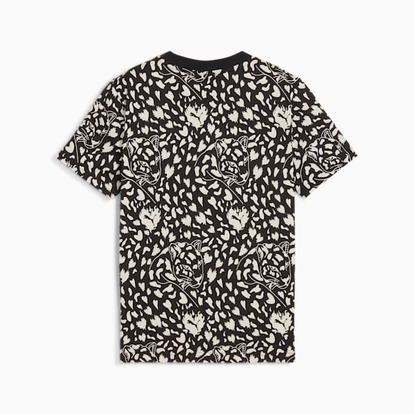 Playera FLAMING LOVE para adolescentes, PUMA Black, large-MEX