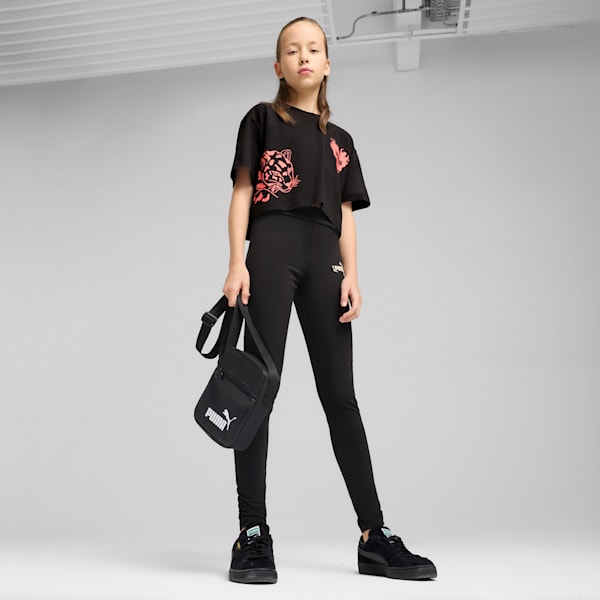 Flaming Love Leggings Youth, PUMA Black, large-ZAF