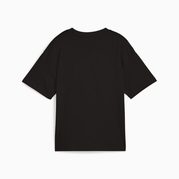 Playera corta Essentials para adolescentes, PUMA Black, large-MEX