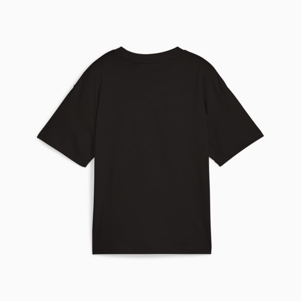 Essentials Boxy Tee Youth, PUMA Black, large-ZAF