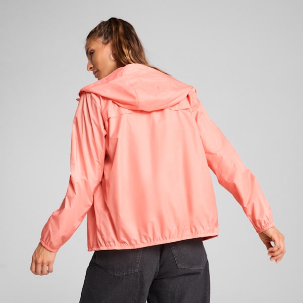 Campera rompeviento Essentials Regular para mujer, Pink Fruit, large-ARG