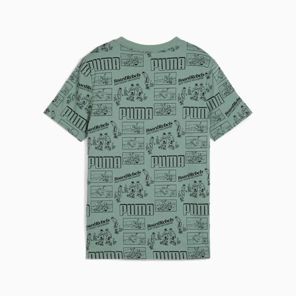 Playera Mid 90s juvenil, Green Moon, large-MEX