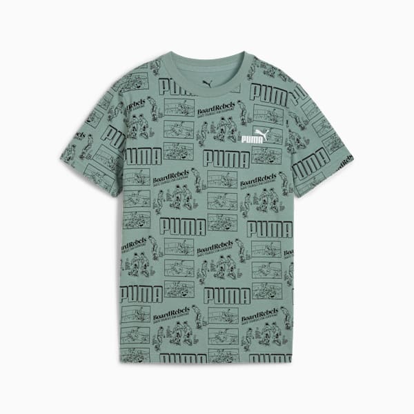 Playera Mid 90s juvenil, Green Moon, large-MEX