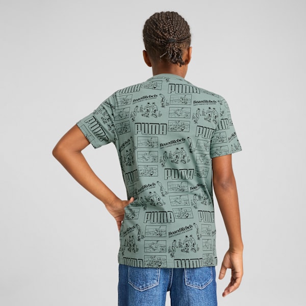 Playera Mid 90s juvenil, Green Moon, large-MEX