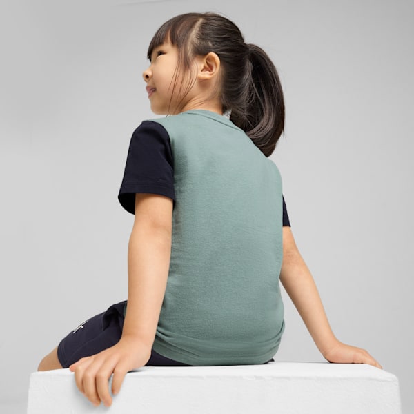 Sandy Adventures Tee Kids, Green Moon, large-MEX