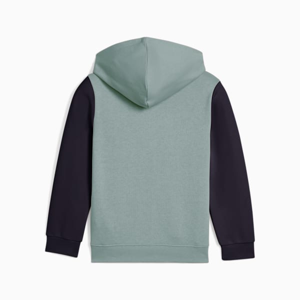 Sandy Adventures Hoodie Kids, Green Moon, large-ZAF