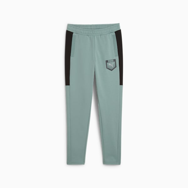 ACTIVE SPORTS Graphic Training Pants Youth, Green Moon, large-ZAF