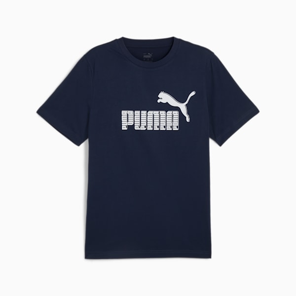 Graphics No. 1 Logo Tee, Club Navy, large-ZAF