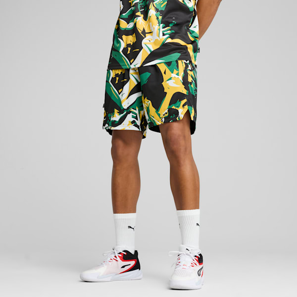Rival Rage All-Over Print Shorts Men, Archive Green-AOP, large-ZAF