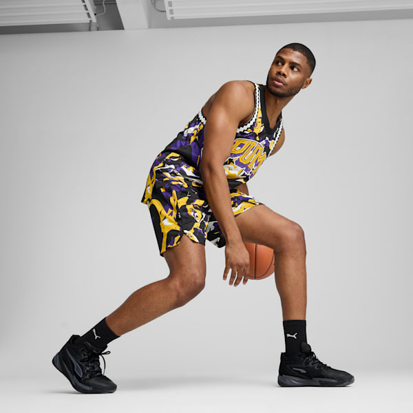 Rival Rage All-Over Print Shorts Men, Team Violet-AOP, large-ZAF