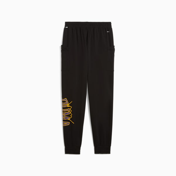 Pants de básquet Rival Rage Tech para hombre, PUMA Black, large-MEX