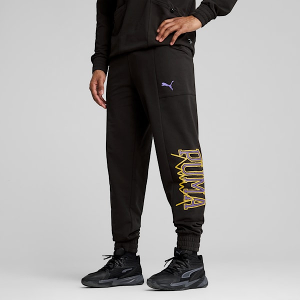 Pants de básquet Rival Rage Tech para hombre, PUMA Black, large-MEX