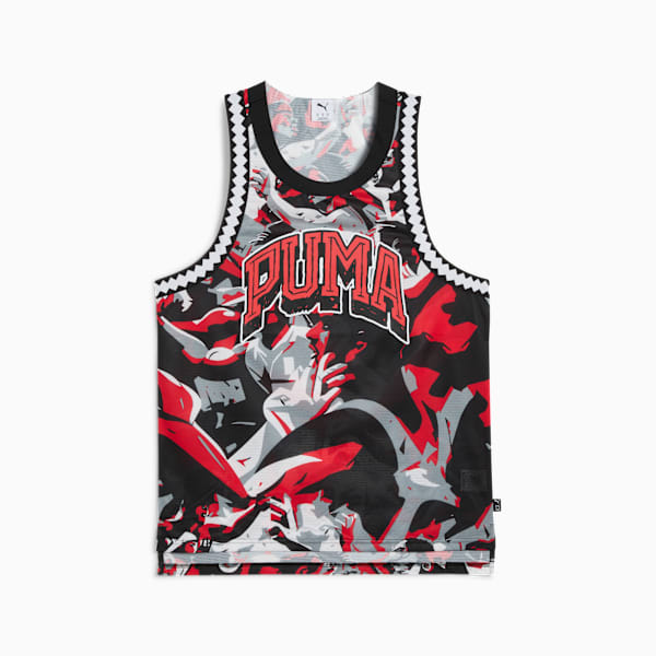 Camiseta estampada Rival Rage Mesh para hombre, For All Time Red, large-MEX