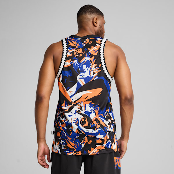 Rival Rage All-Over Print Mesh Tank Men, Vivid Blue-AOP, large-MEX