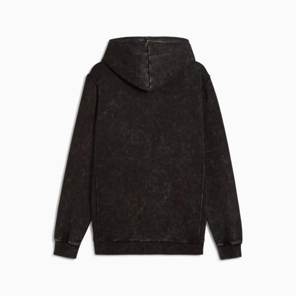 PUMA Class Washed Hoodie Men, PUMA Black, large-ZAF