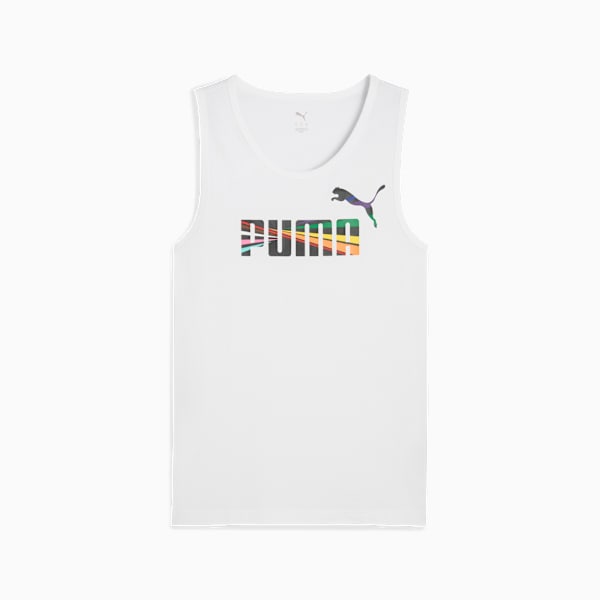 Playera sin mangas Love United para hombre, PUMA White, large-MEX