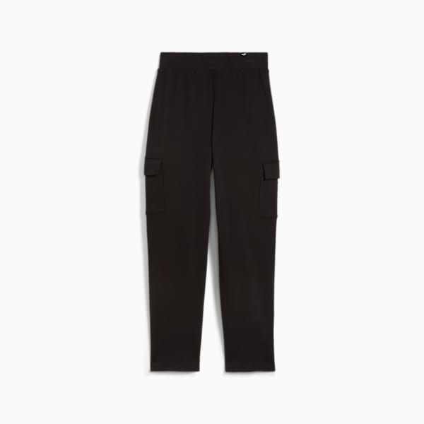 ESS+ Cargo Pants TR W, PUMA Black, large-ZAF