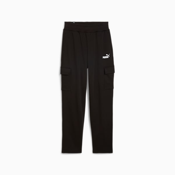 ESS+ Cargo Pants TR W, PUMA Black, large-ZAF