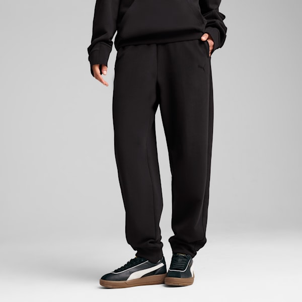 HER Comfort High-Waist Sweatpants Women, PUMA Black, large-MEX