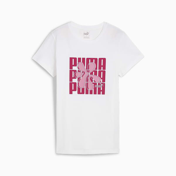 Graphics Puma Wording Tee, PUMA White, large-ZAF