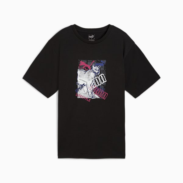 Graphics Photoprint Tee, PUMA Black, large-ZAF