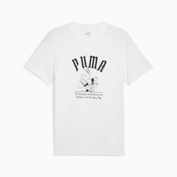 Graphics Super Puma Tee, PUMA White, large-ZAF